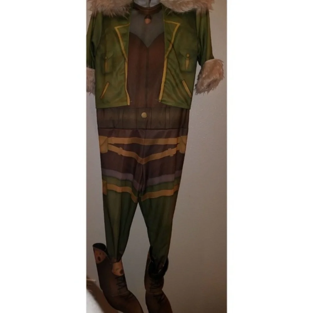 NEW Marvel Squirrel Girl Halloween Costume WITH WIG Girls Medium 8-10 (AGE 5-7)